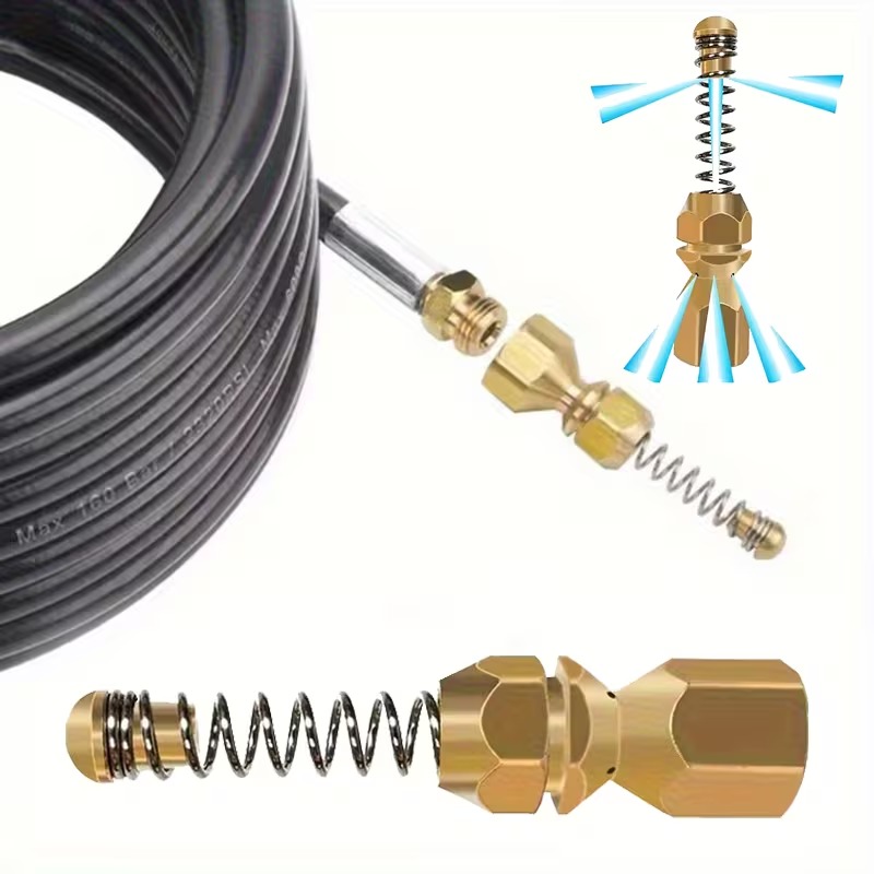 Heavy-Duty Sewer Jetting Nozzle